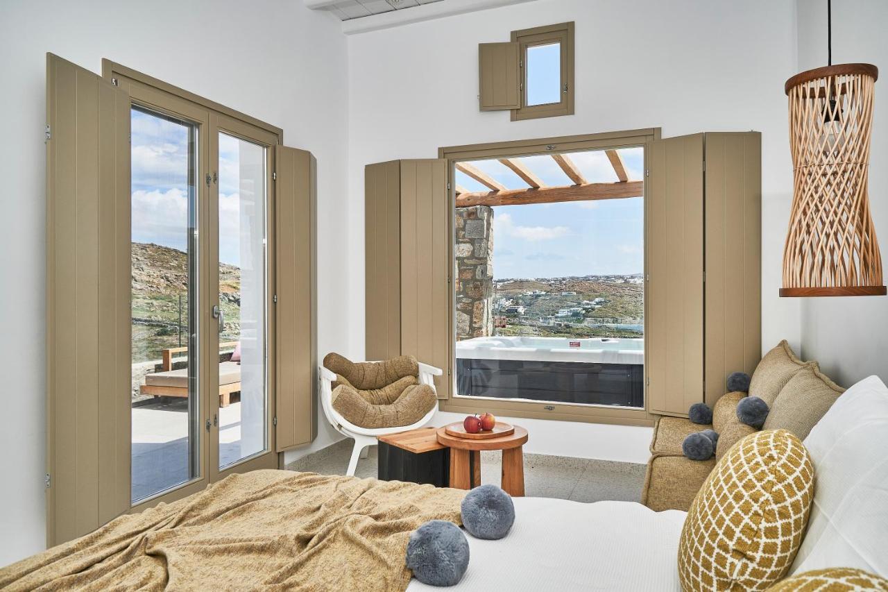 Отель Due Mari Mykonos Agios Ioannis Diakoftis Экстерьер фото