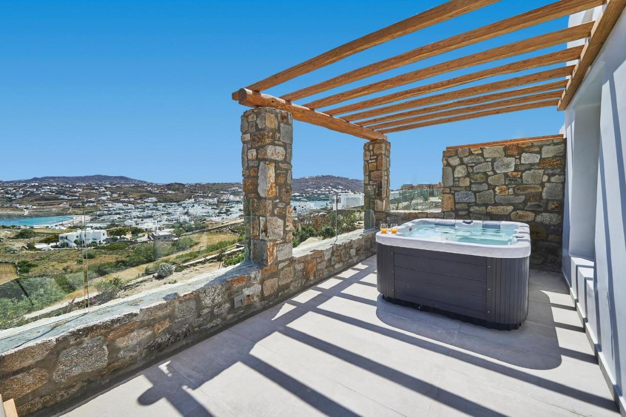 Отель Due Mari Mykonos Agios Ioannis Diakoftis Экстерьер фото