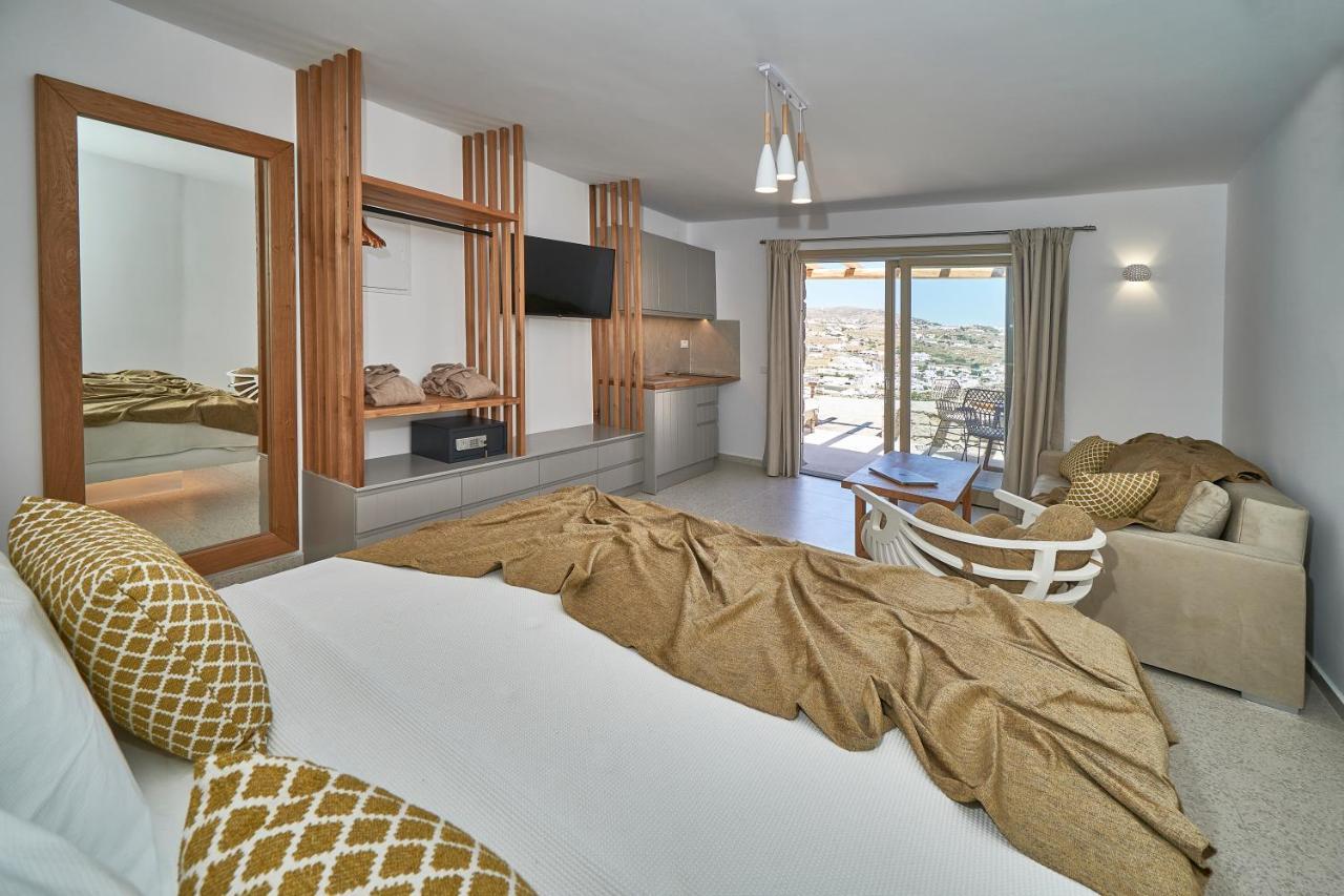 Отель Due Mari Mykonos Agios Ioannis Diakoftis Экстерьер фото